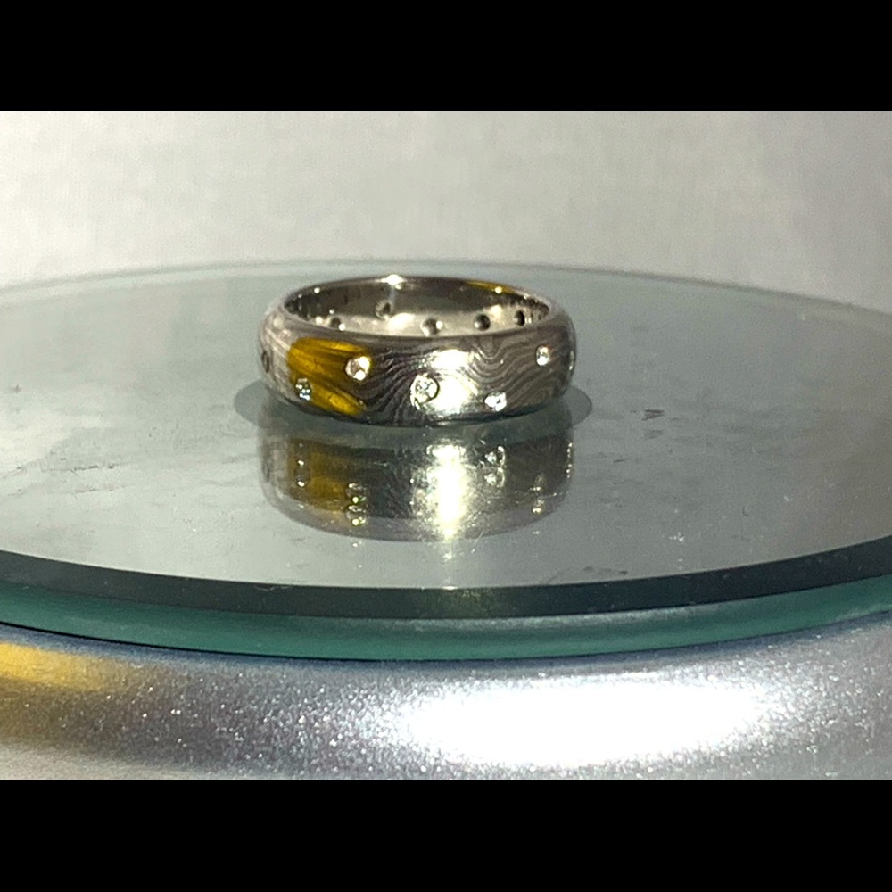 Diamond 360 Degree Ring.         #13